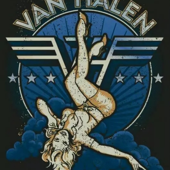 Tops - Van Halen ladies tee